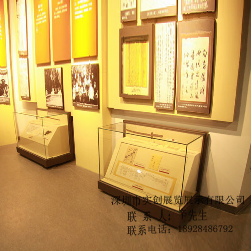 深圳市实创展柜博物馆悬挂柜 实创-X001