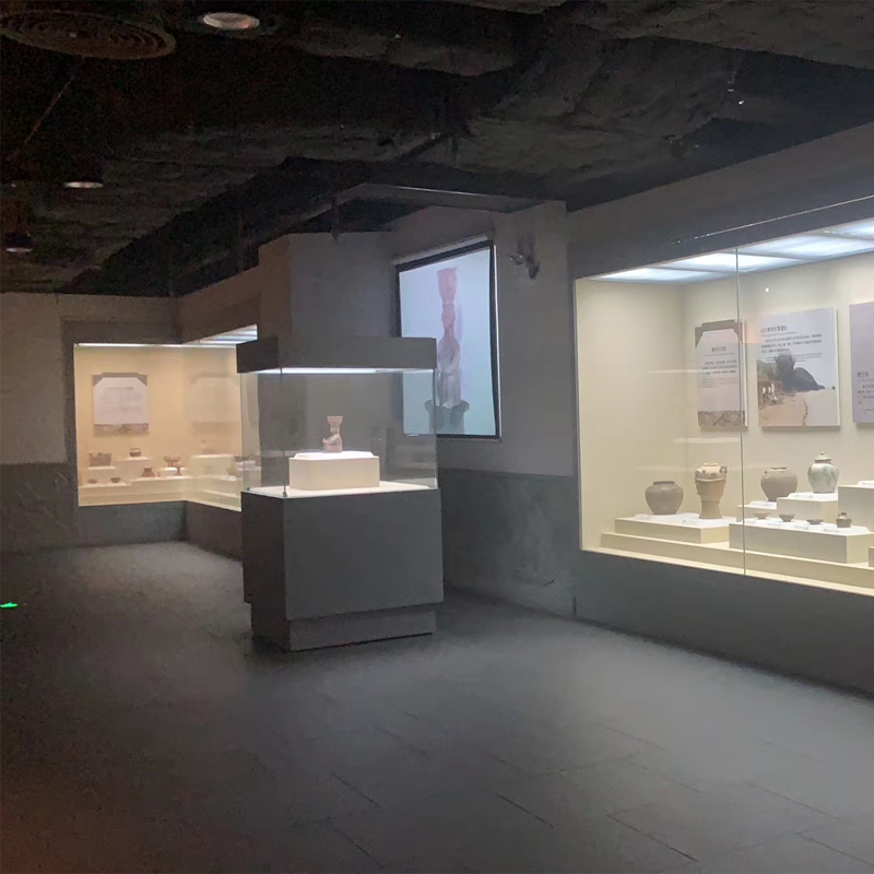 深圳市实创博物馆展柜博物馆低反射恒温恒湿独立柜实创 - A014