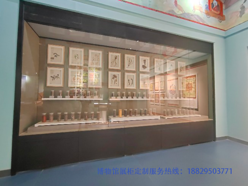 深圳市实创展览展示博物馆展柜源头厂家设计制作的博物馆入墙龛柜 - 实创 - B014