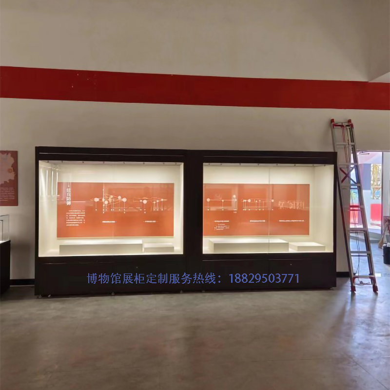深圳市实创博物馆展柜博物馆恒温恒湿文物延墙展柜-实创-Y010
